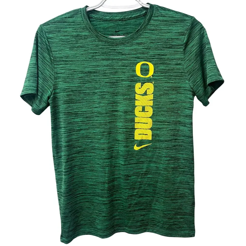 Oregon Ducks Nike DriFit Velocity Performance T-Shirt XS Green